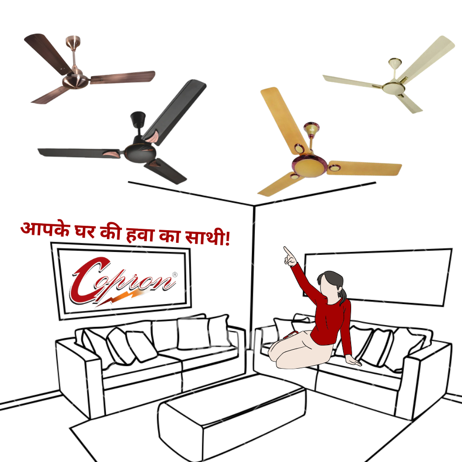 Copron Ceiling Fan, Buy Cheap Ceiling Fan, Manufacturer Ceiling Fan in bulk quantity www.copron.in Website