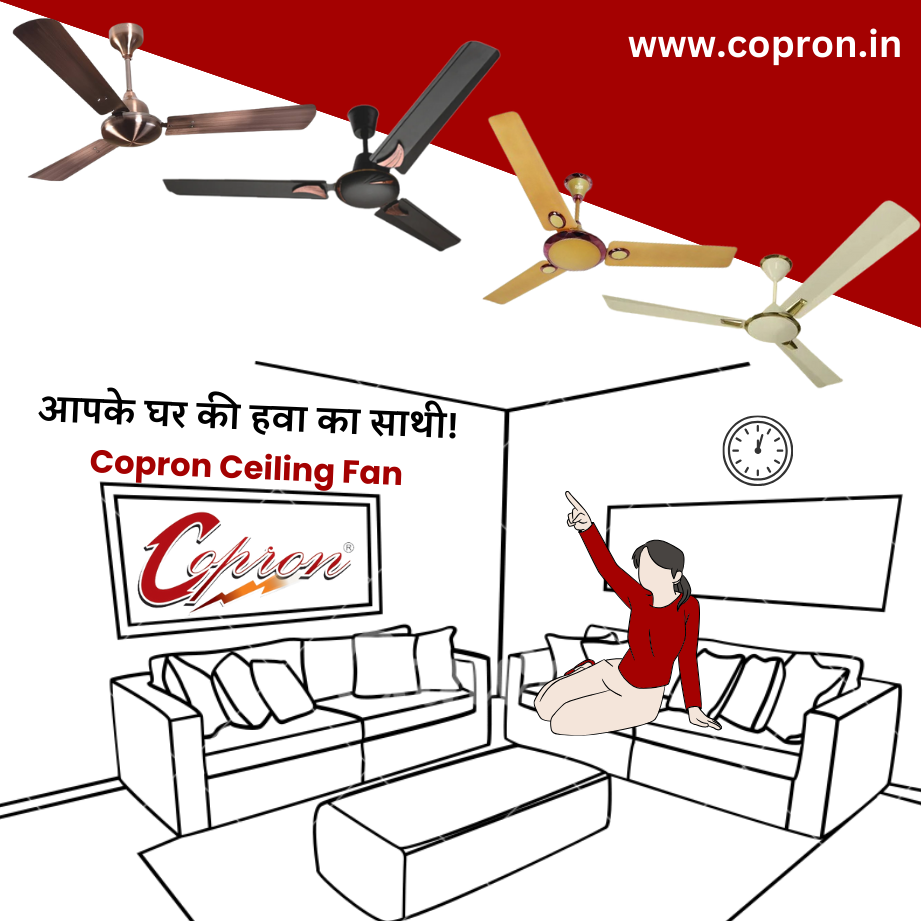 Copron® Electric Ceiling Fans Manufacturer & Supplier