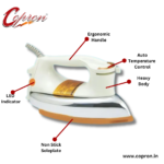Copron™ Electric Iron HC 1161 Manufacturer and Supplier in Delhi, India